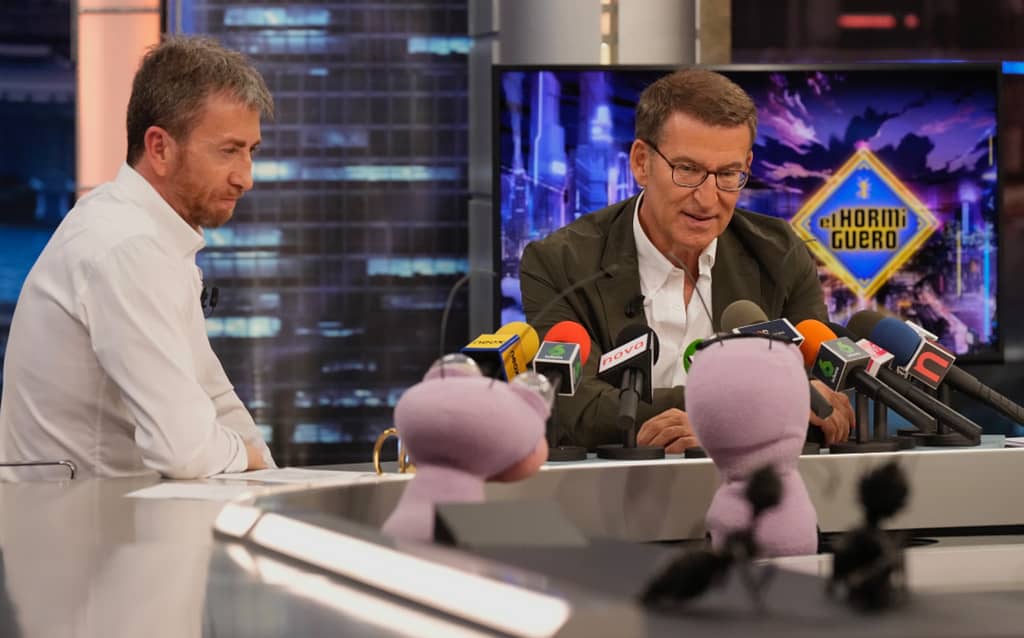 El PP celebra el paso de Alberto Núñez Feijóo por 'El Hormiguero'