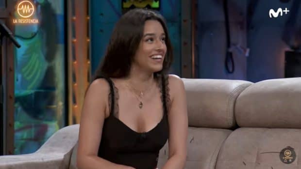 Marta Díaz, riendo en 'La Resistencia'.